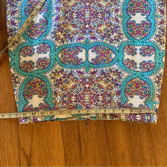 Maeve print linen skirt size 10 - Picture 5 of 10